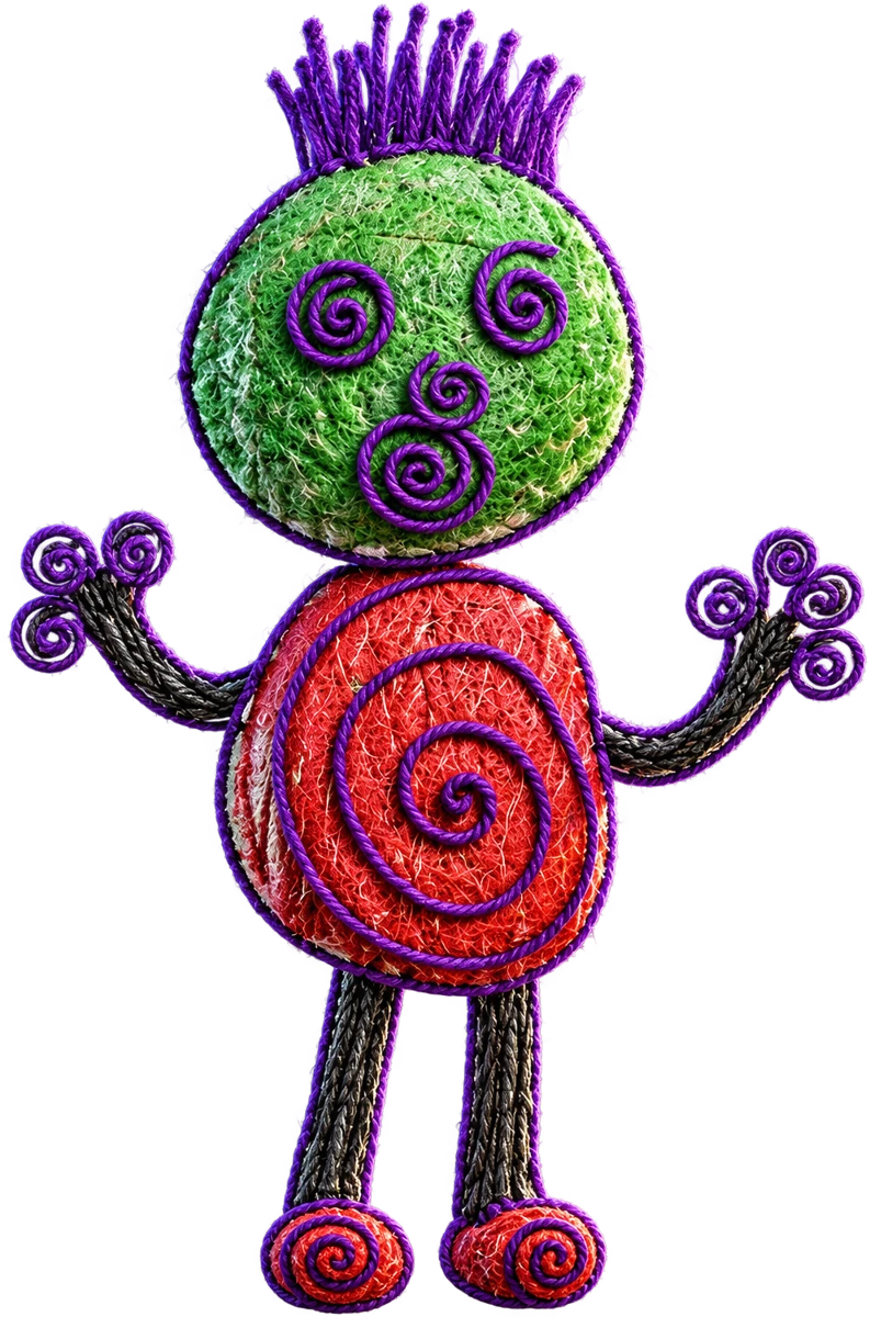 Bob, Bear’s spiral creature